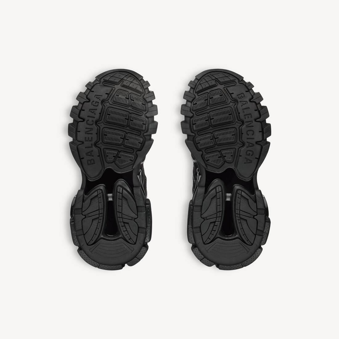 Men's Track Zip Trainers in Black | Balenciaga United Kingdom EN - Image 5