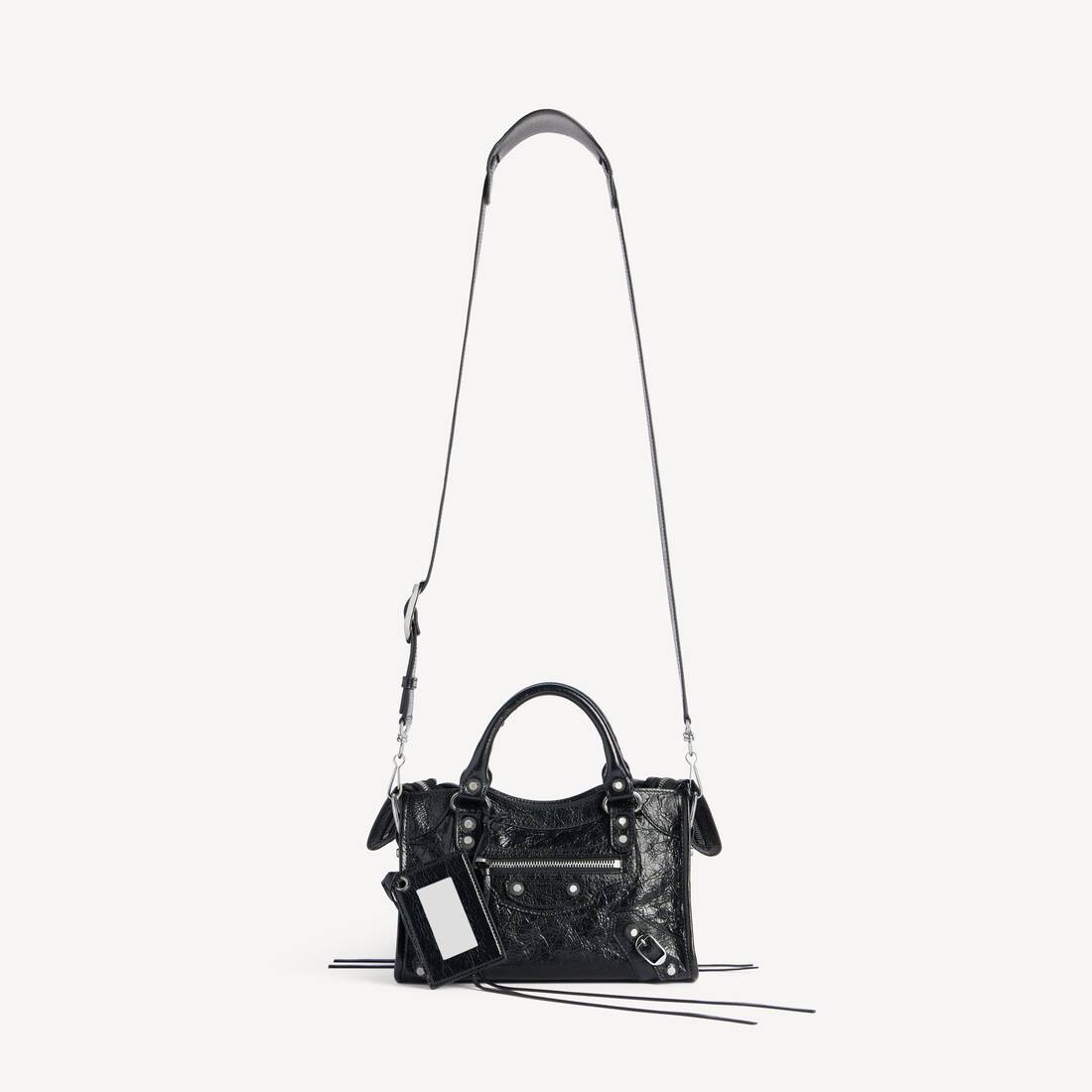 Sac Le City Mini pour Femme en Noir | Balenciaga Belgique FR - Image 5