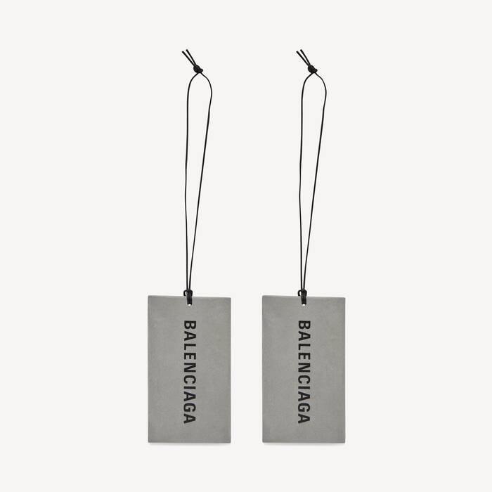 Scented Tag in Grey | Balenciaga France EN - Image 1