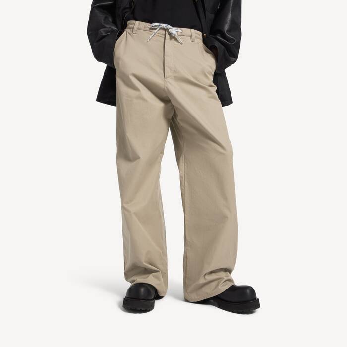 Men's Chino Pants in Beige - Men | Balenciaga Australia EN - Image 3