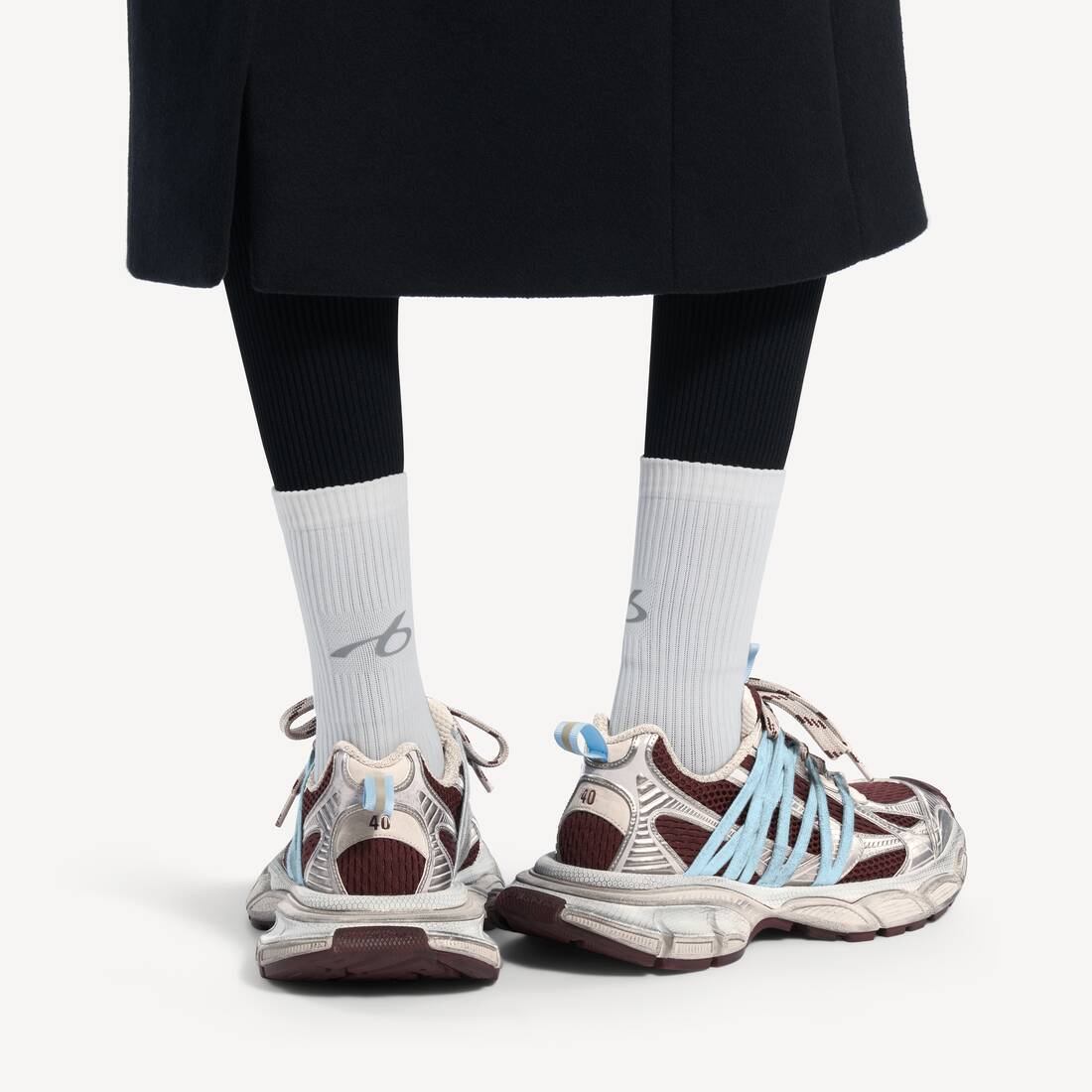 발렌시아가 3XL 인터레이스 스니커즈 863643W3XTL2940