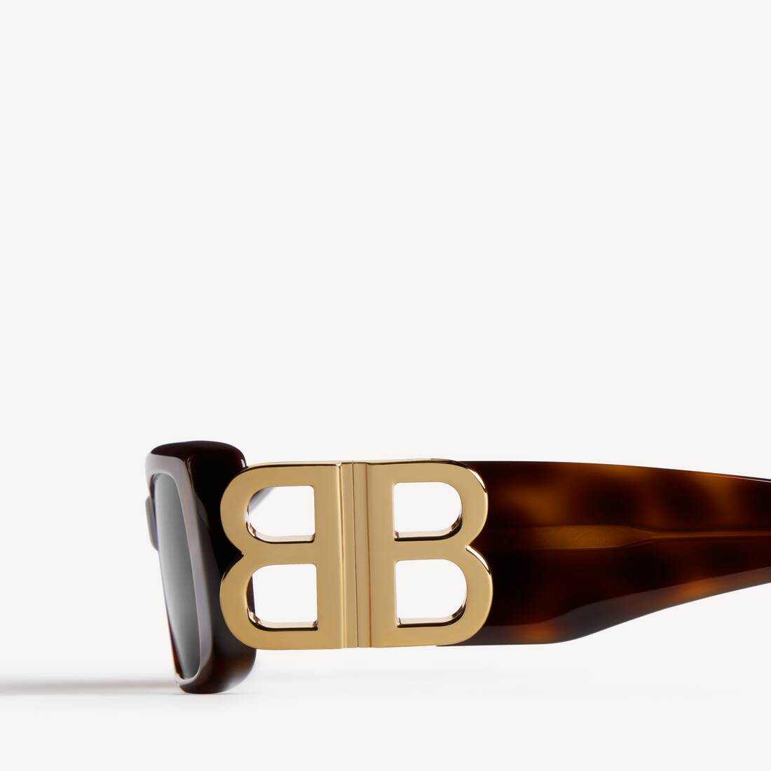 Occhiali Da Sole Rettangolari Dynasty da Donna in Avana Medio | Balenciaga Italia IT - Image 5