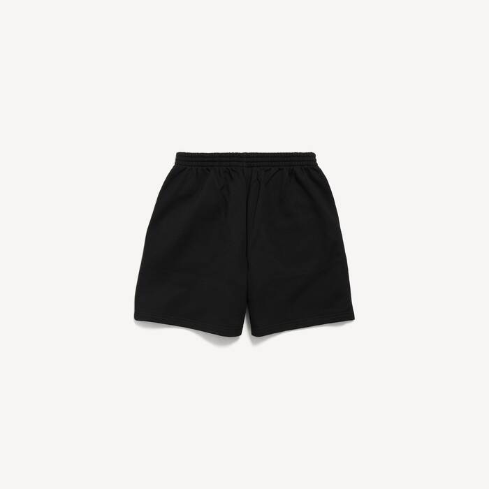 Men's Bodies Relaxed Fit Shorts in Black - Men | Balenciaga Portugal EN - Image 2
