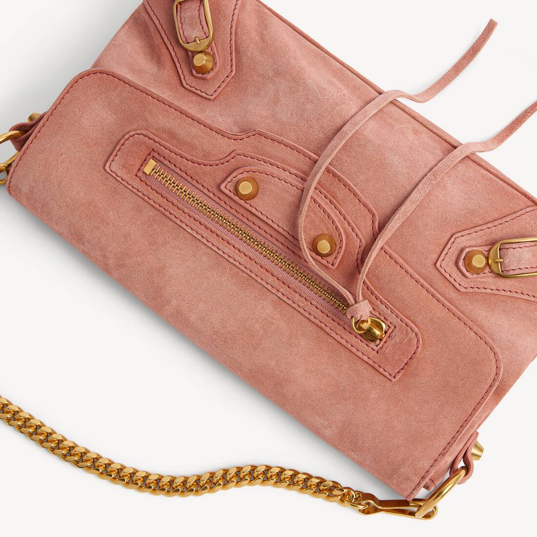 Le City Clutch Mit Kette f&uuml;r Damen in Helles Terrakotta | Balenciaga Deutschland DE - Image 6