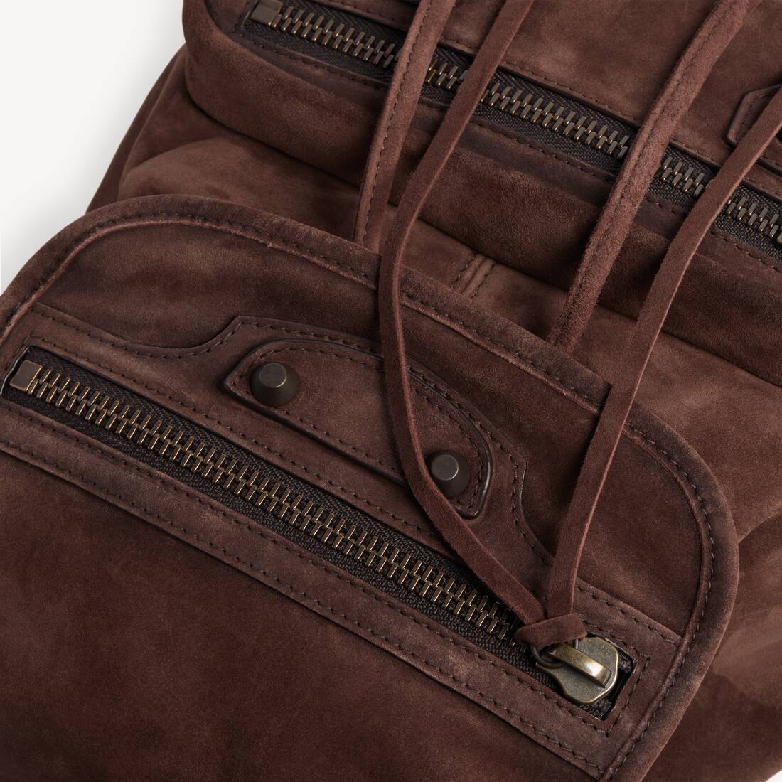 Women's Le City Backpack Mini in Light Espresso | Balenciaga United States EN - Image 5