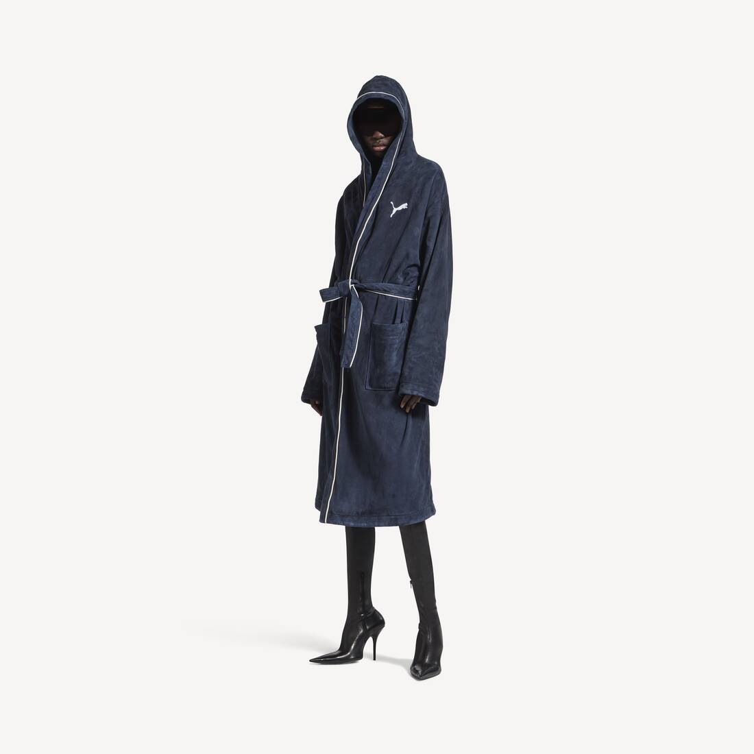Balenciaga I Puma Bathrobe in Washed Navy | Balenciaga Italy EN - Image 2