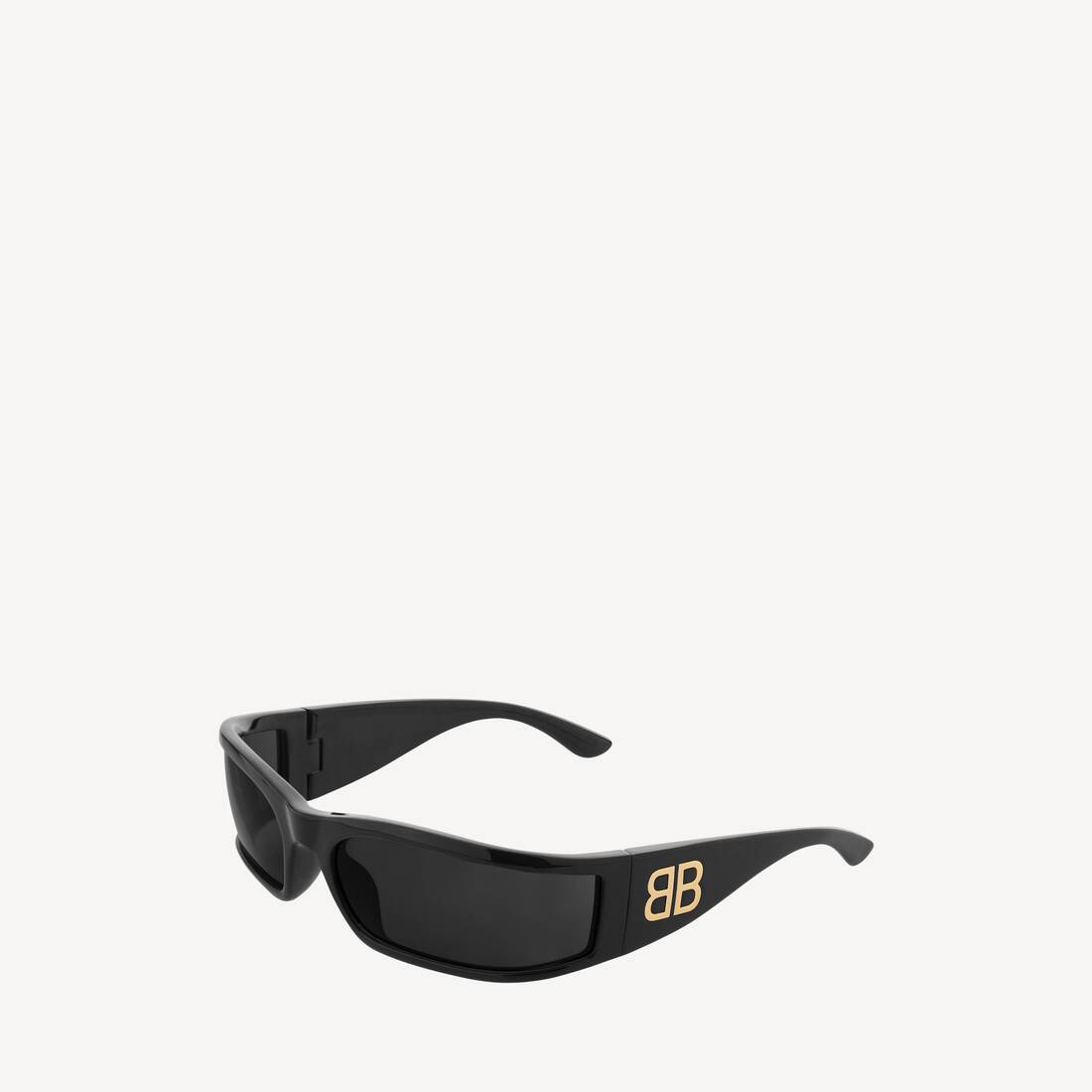 Sunset Rectangle Sunglasses  in Black | Balenciaga Republic Of Korea EN - Image 4