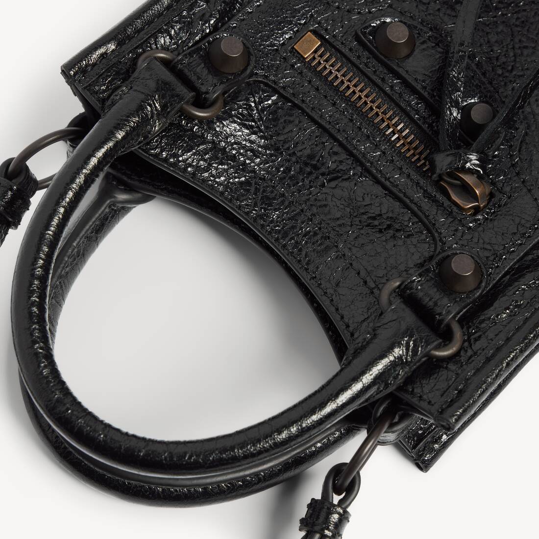 Tote Porte-t&eacute;l&eacute;phone Le City pour Femme en Noir | Balenciaga France FR - Image 6