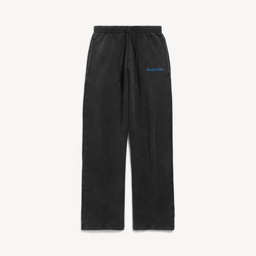 balenciaga back オーバーサイズ バギースウェットパンツ