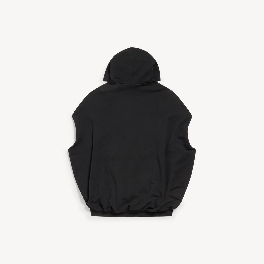 Women's You Want A Dance? Sleeveless Hoodie in Black | Balenciaga United Arab Emirates EN - Image 2