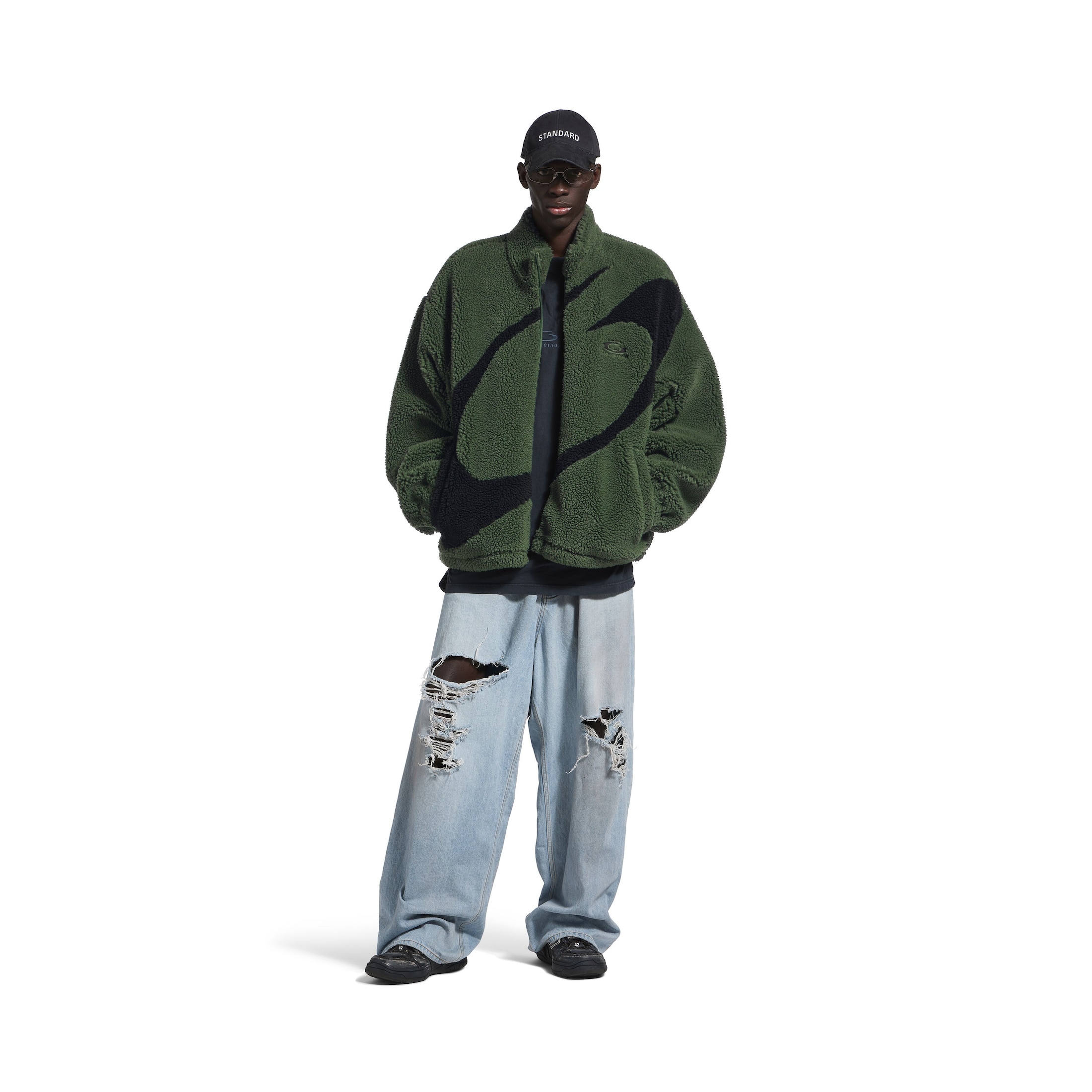 loop sports icon zip-up jacket