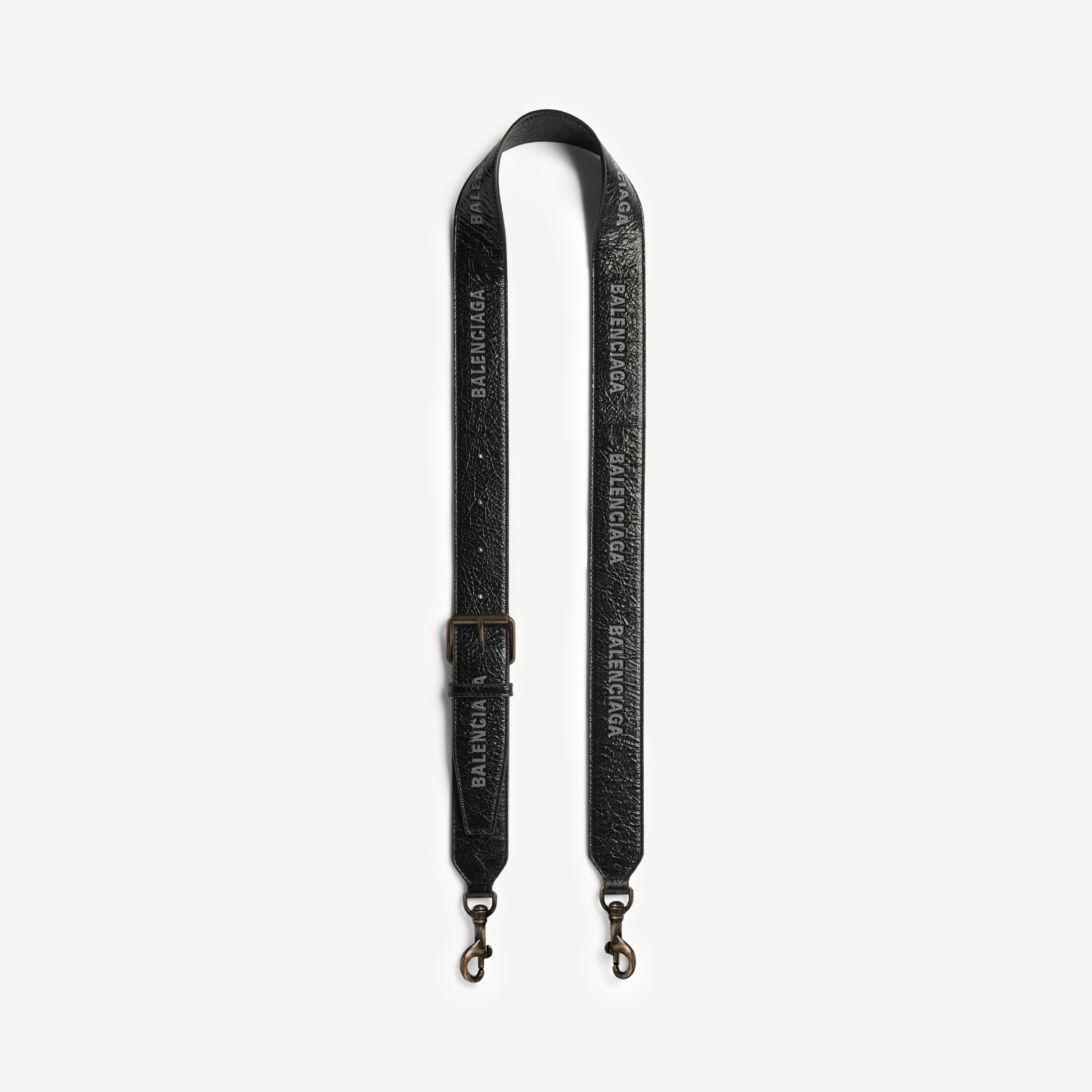Balenciaga allover logo strap