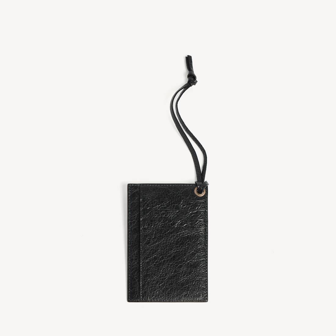 Men's Le City Charm/keychain Card Holder in Black | Balenciaga United States EN - Image 3
