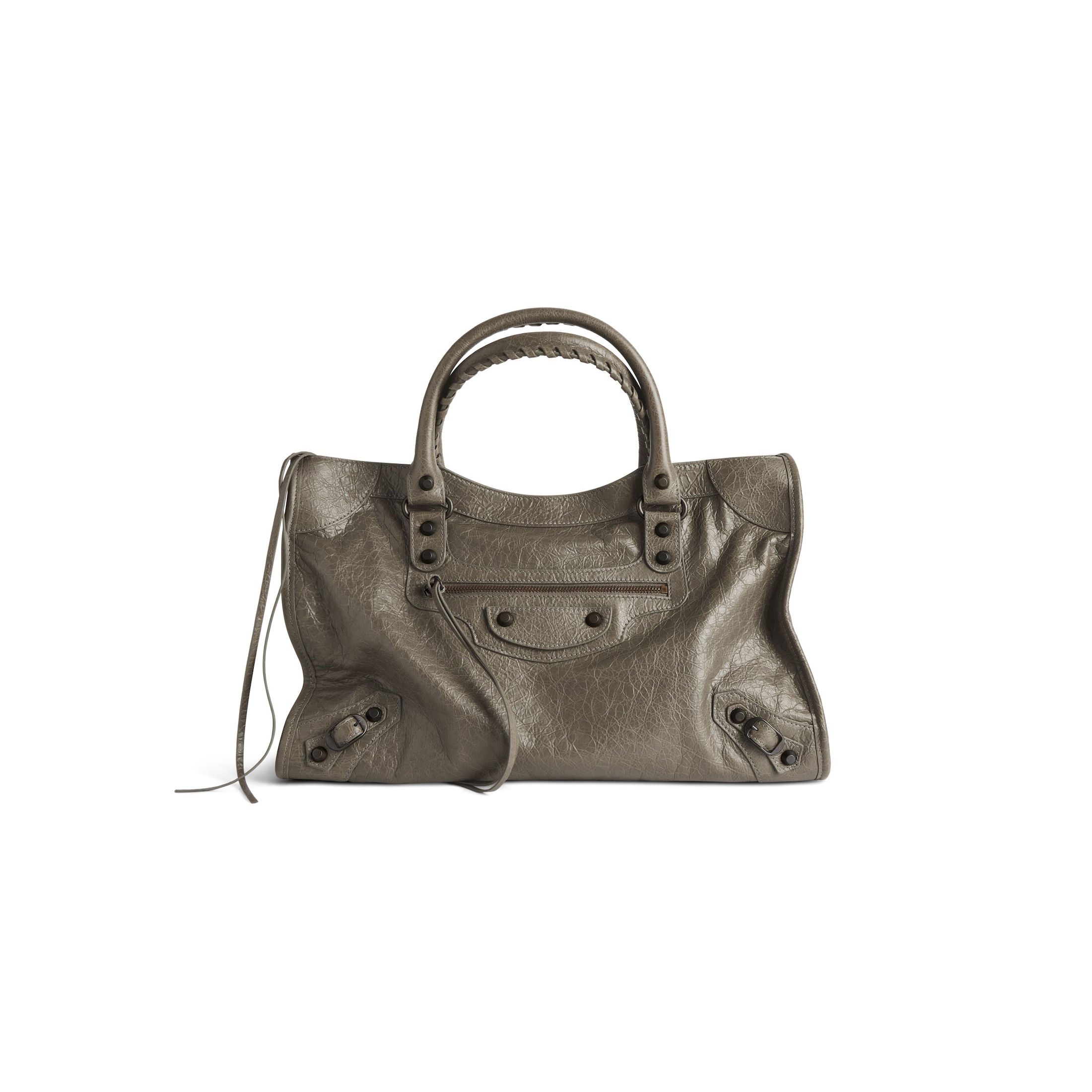 Balenciaga Le City Medium Bag - Green - Woman - Lambskin