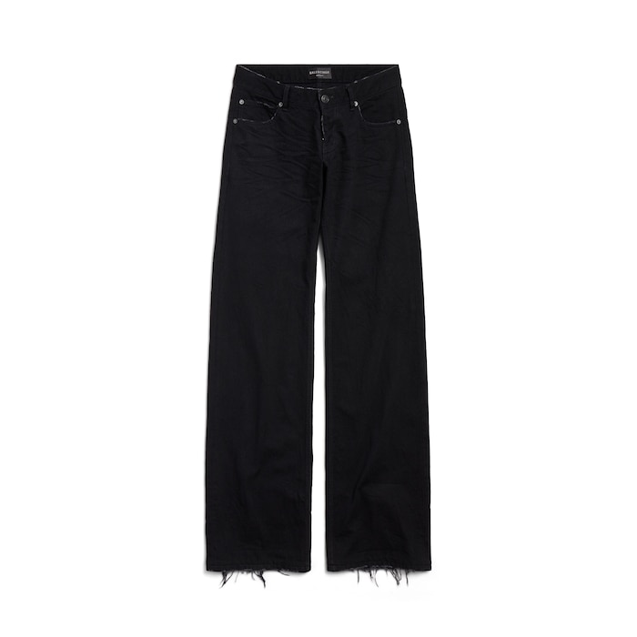 calça fitted cintura baixa