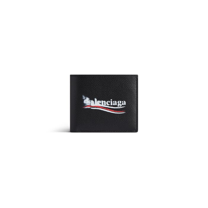 cash square folded coin wallet