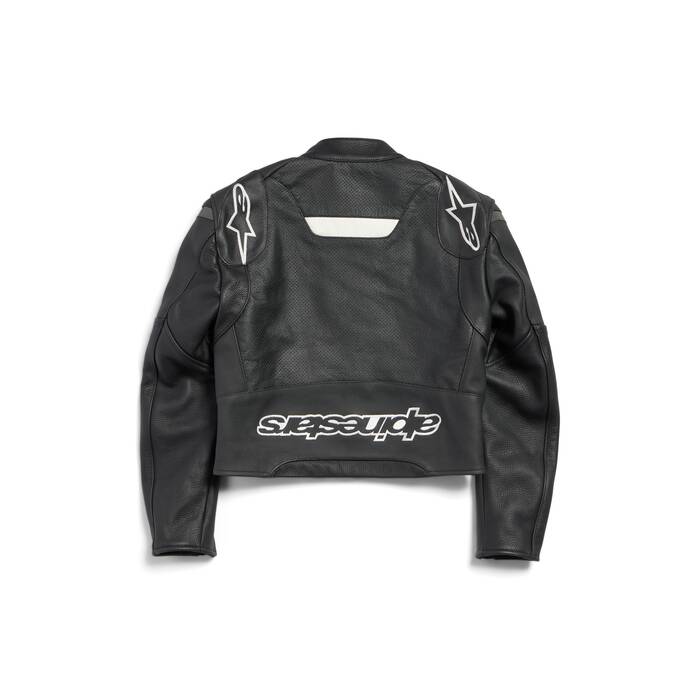 upcycled racer jacket