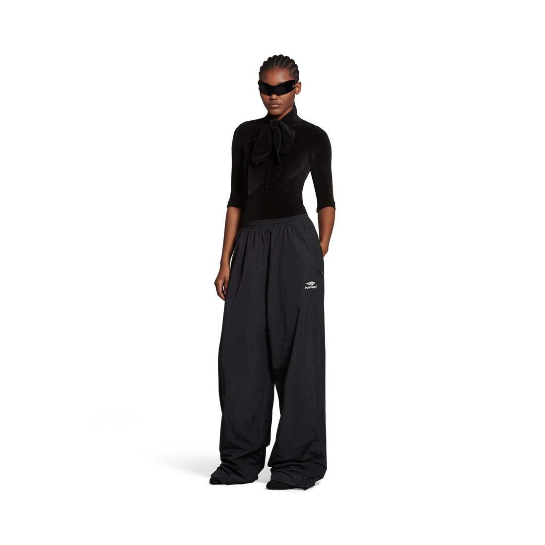 3b Sports Icon Tracksuit Pants in Black | Balenciaga US