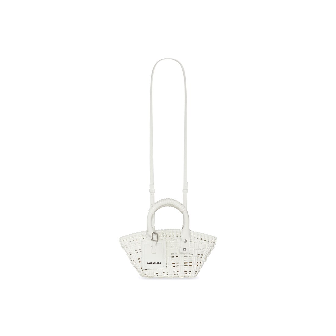 Women's Bistro Xxs Basket With Strap in White