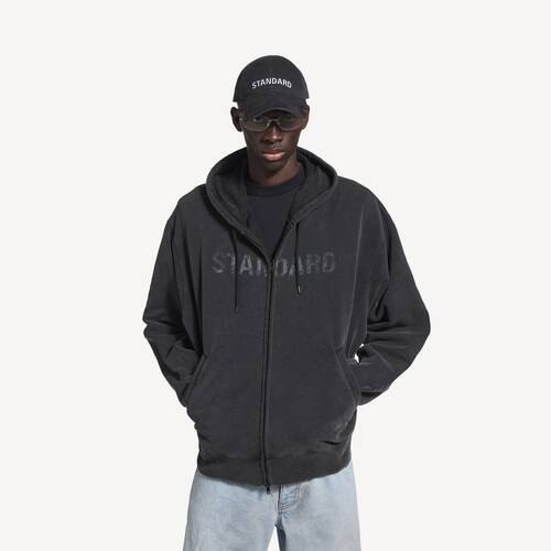 hoodie zipp&eacute; standard oversize 
