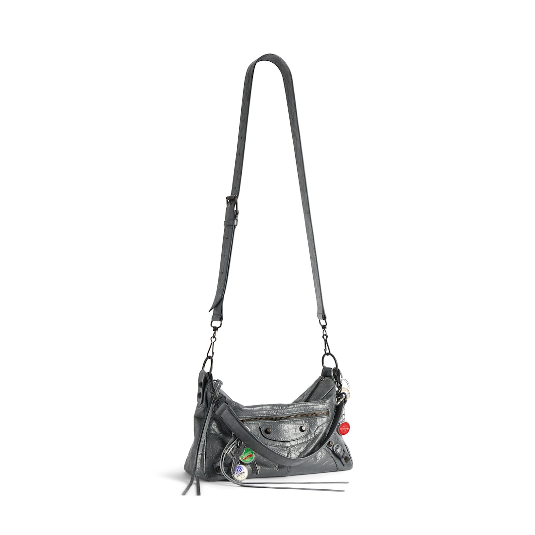 Men's Le City Moto Small With Charms in Volcanic Rock