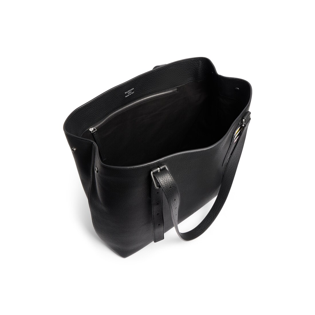 国内発送【BALENCIAGA】Credit トートバッグ ブラック ホワイト の ウィメンズ Credit トートバッグ スニーカー