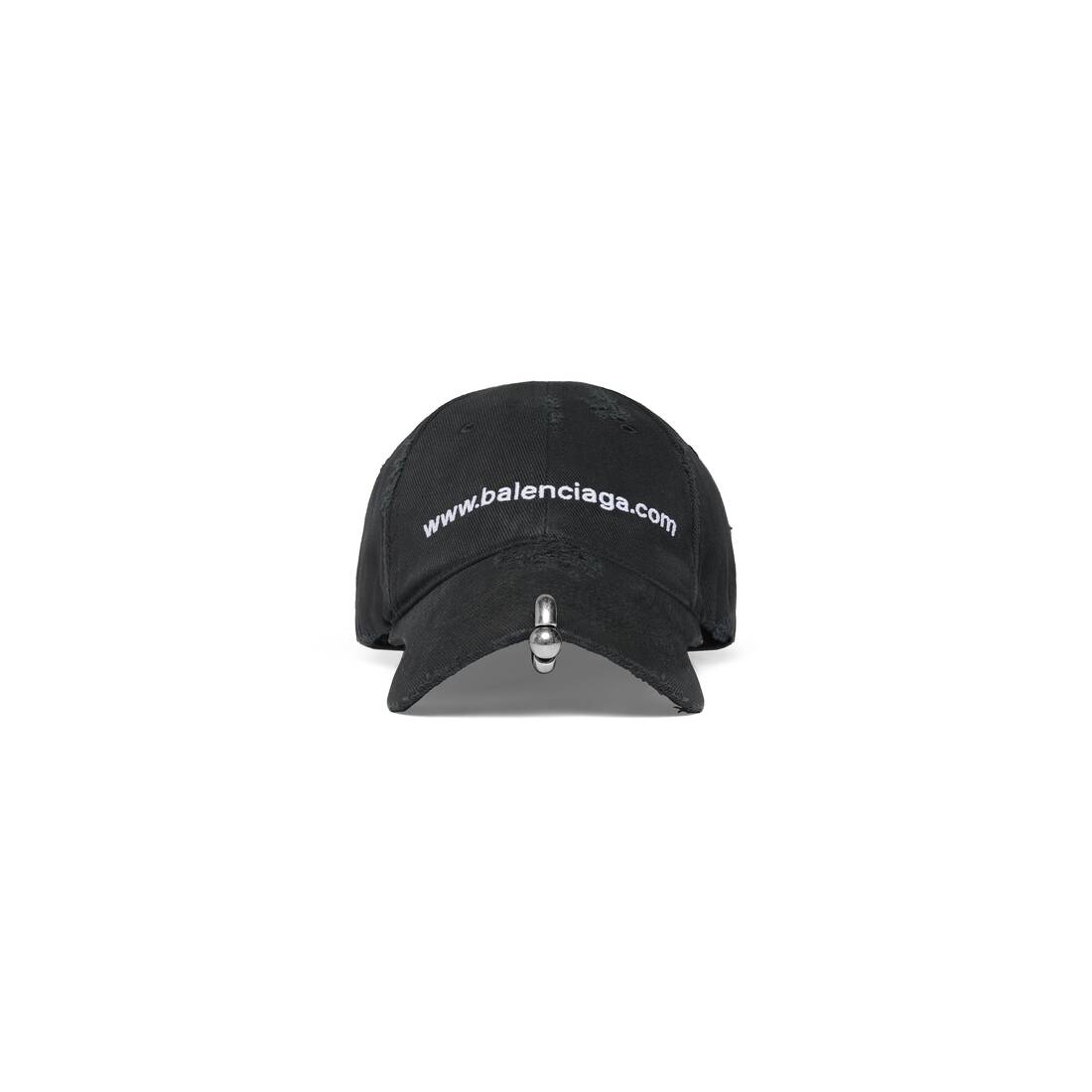 Mens luxury cap  Balenciaga white cap with black logo