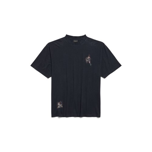 balenciaga nail polish中号版型t恤