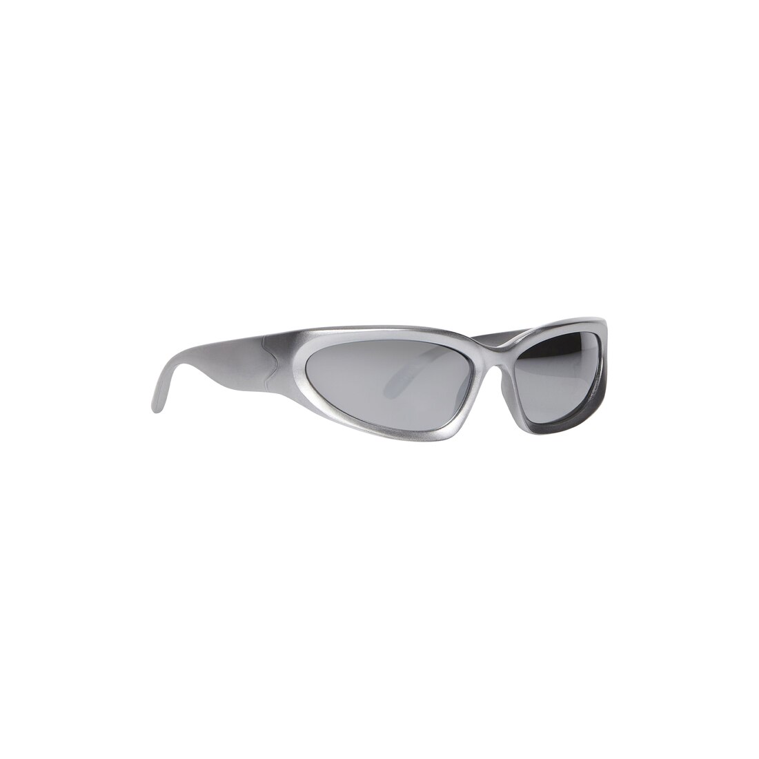 夏・お店屋さん balenciaga swift oval sunglasses silver - crumiller.com