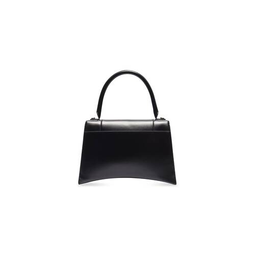 Women's Hourglass Medium Handbag in Black | Balenciaga US