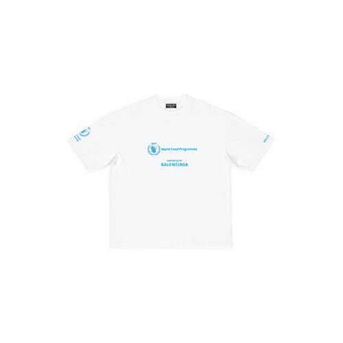 Men's Wfp T-shirt Medium Fit in White | Balenciaga US