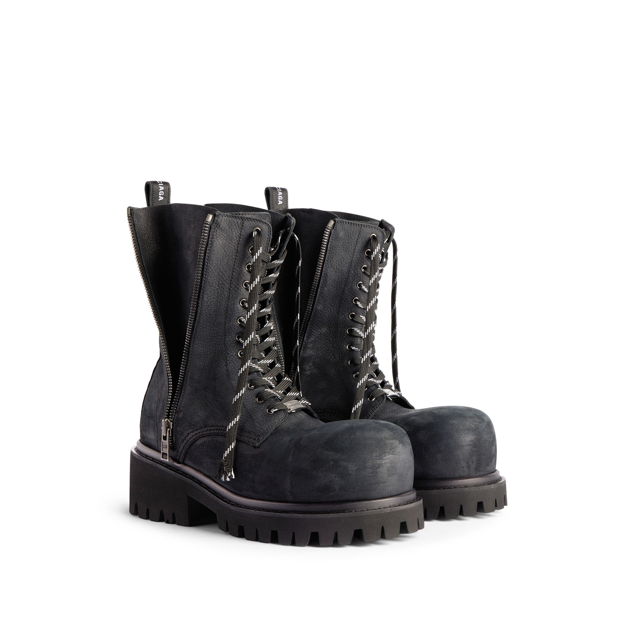stomper zipped bootie