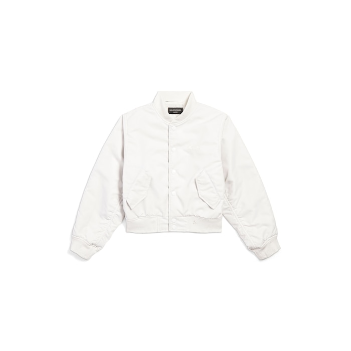 loop sports icon shrunk varsity jacket