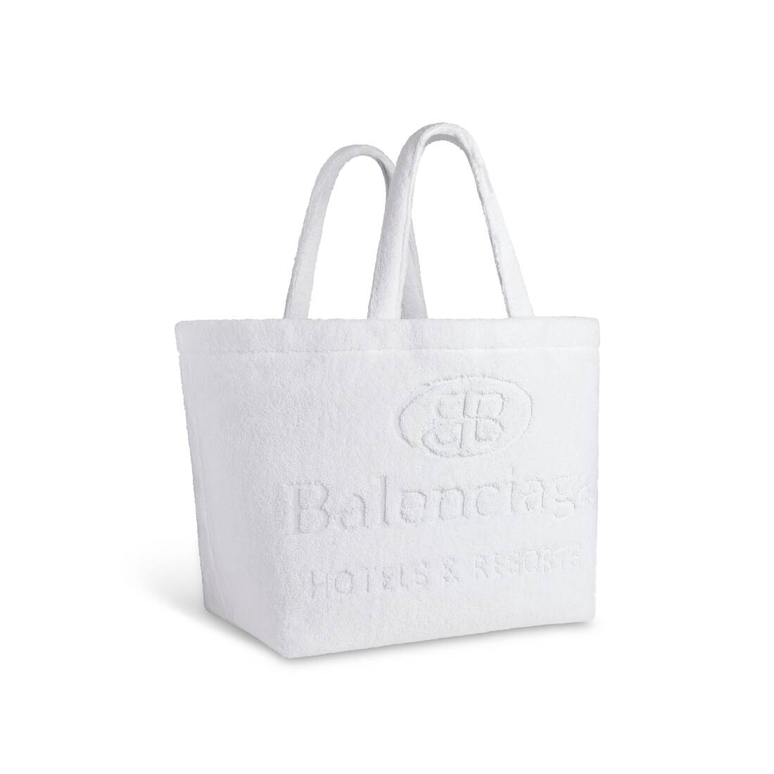Balenciaga Jumbo Large Logo-print Tote Bag in White