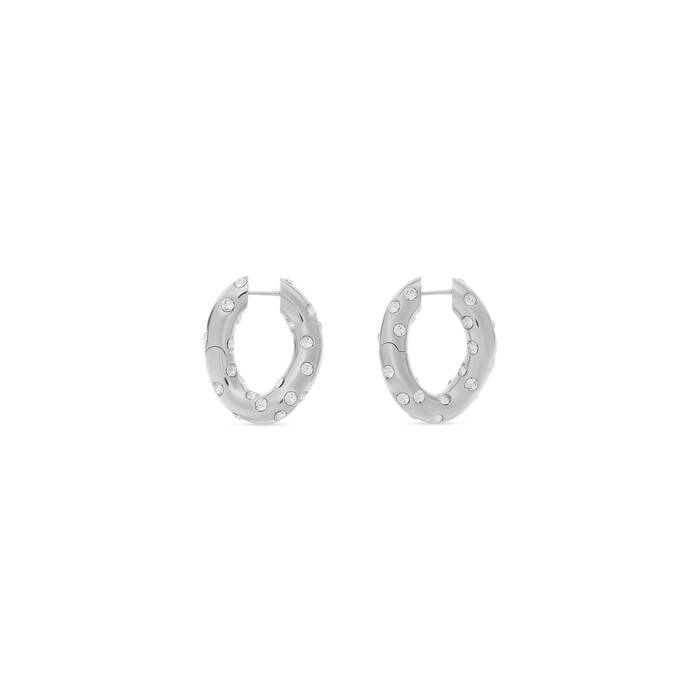 loop dots earrings