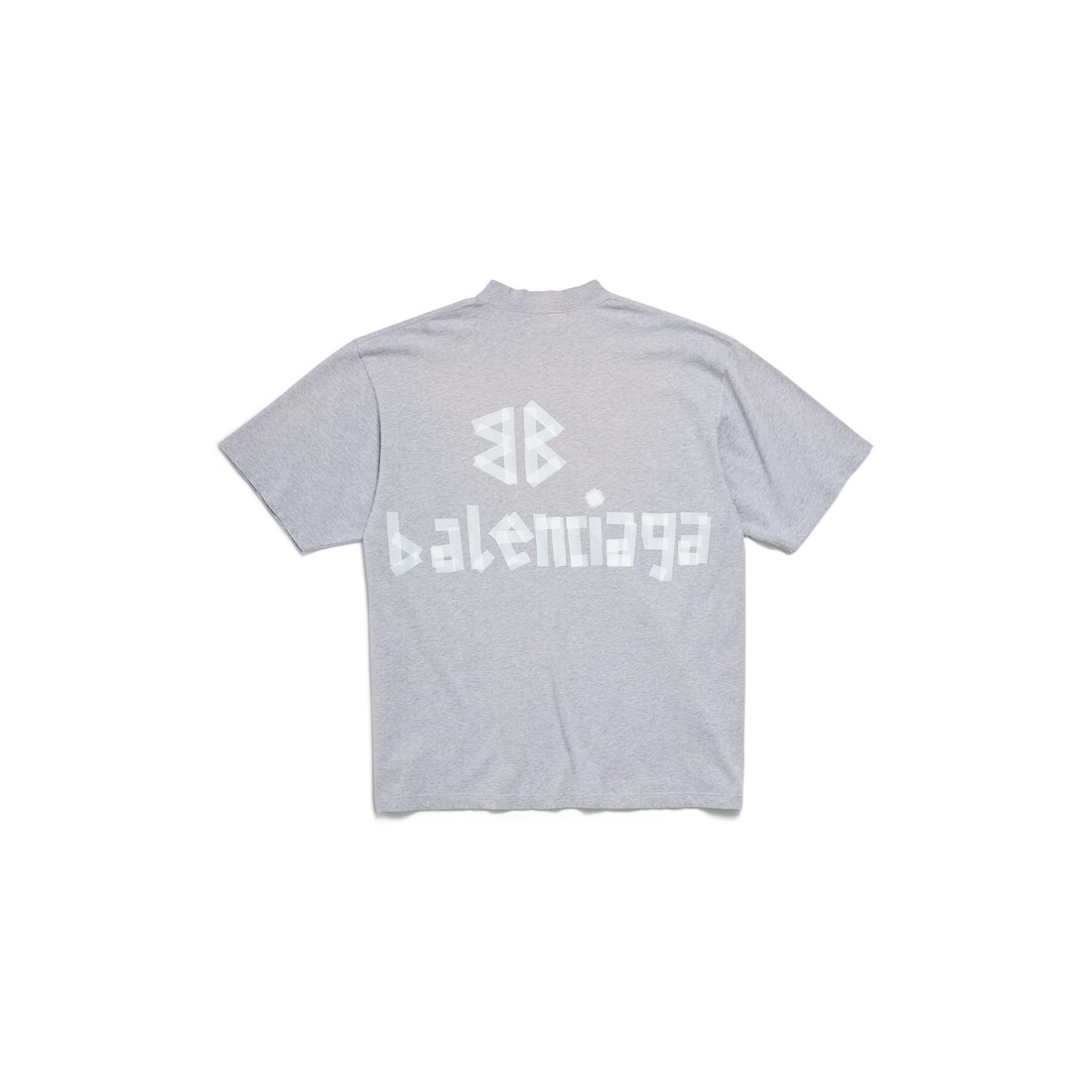 Balenciaga on sale Tiny Logo Grey Mens sz Large T-Shirt