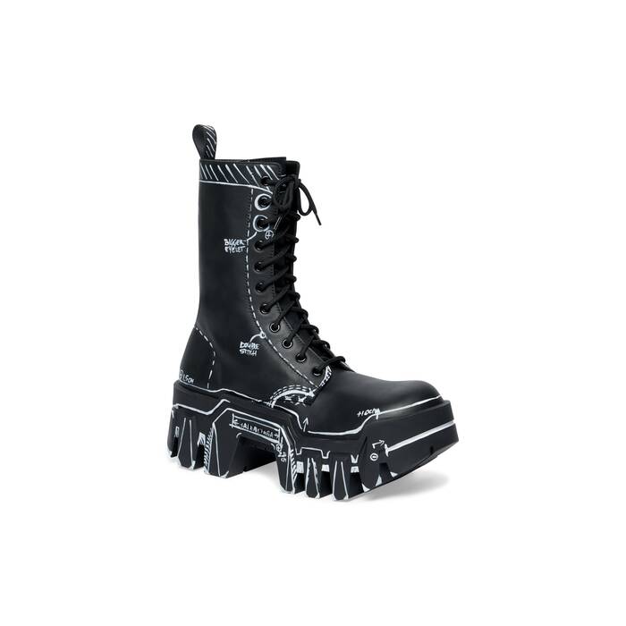 bulldozer lace-up boot 