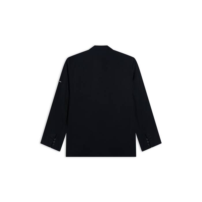 Men's Washed Jacket in Black | Balenciaga US
