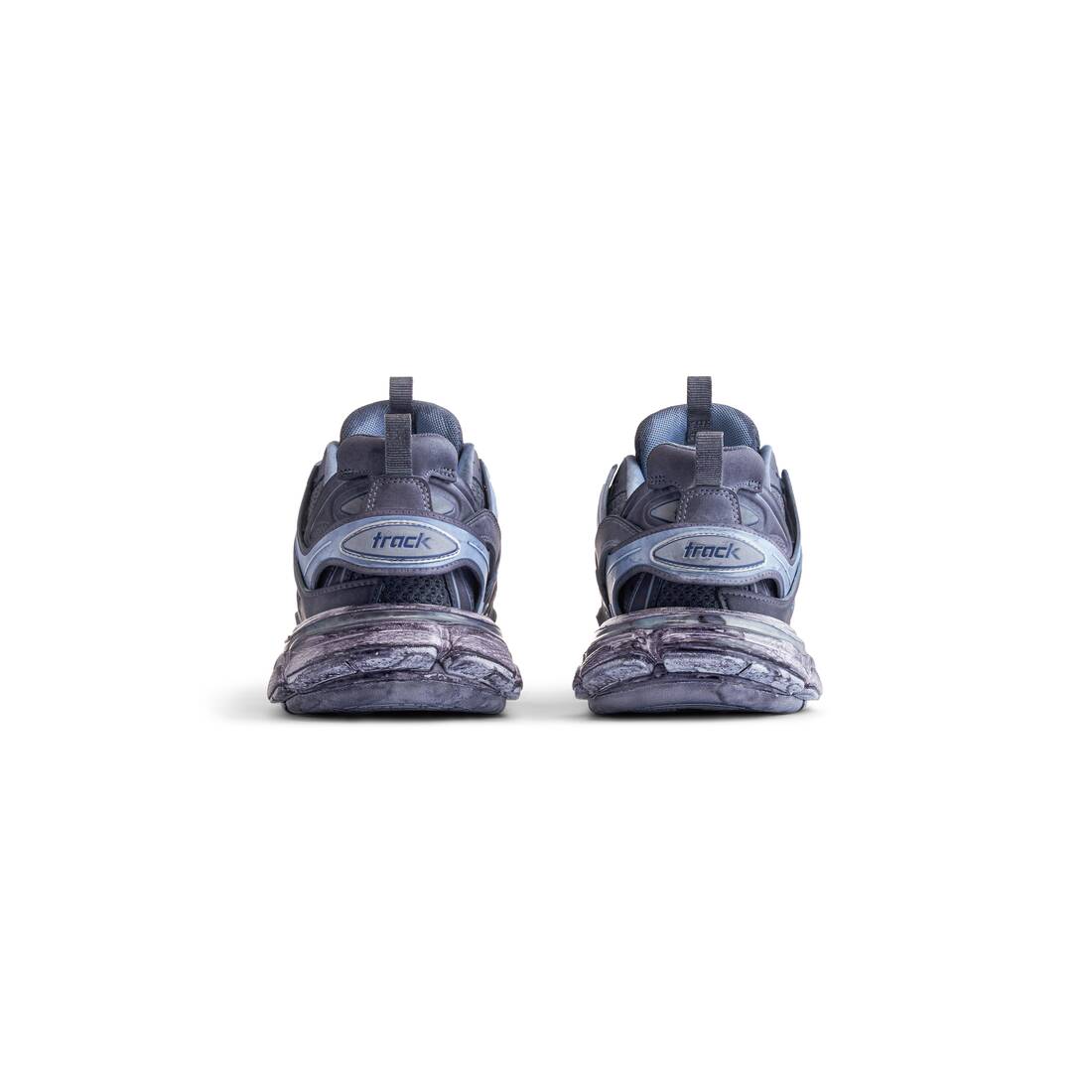 Men's Track Sneaker in Faded Blue | Balenciaga US