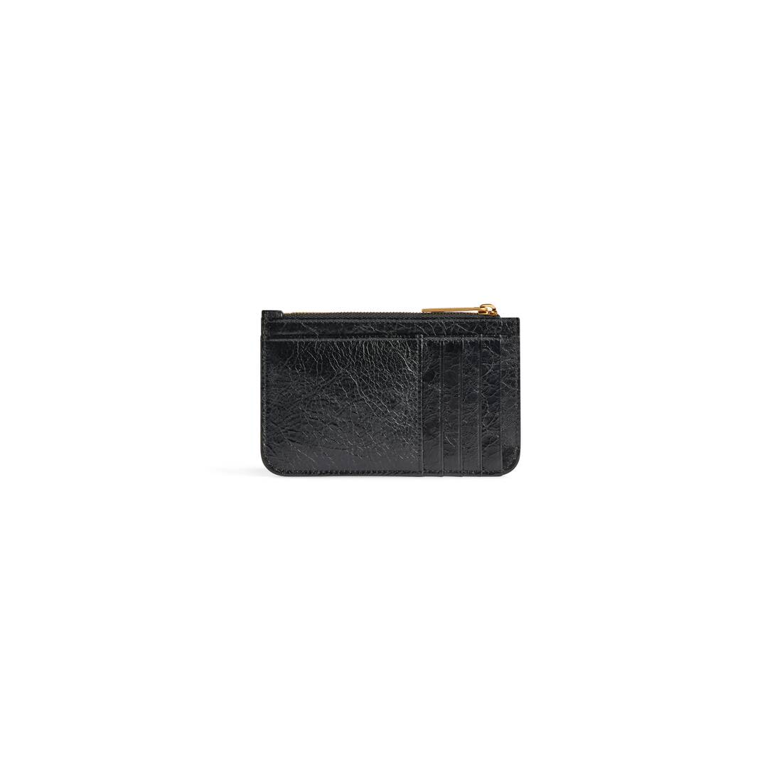 Women's Monaco Long Coin And Card Holder in Black