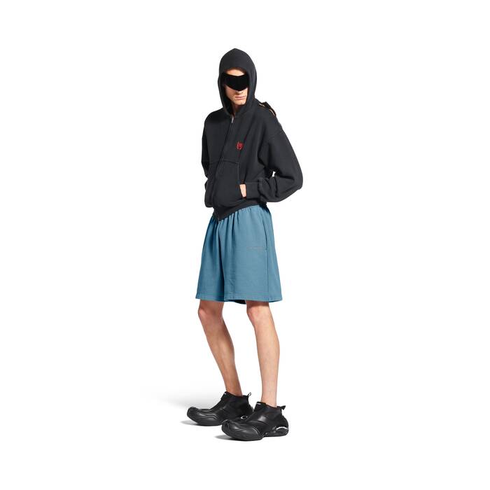 balenciaga back reflective shorts