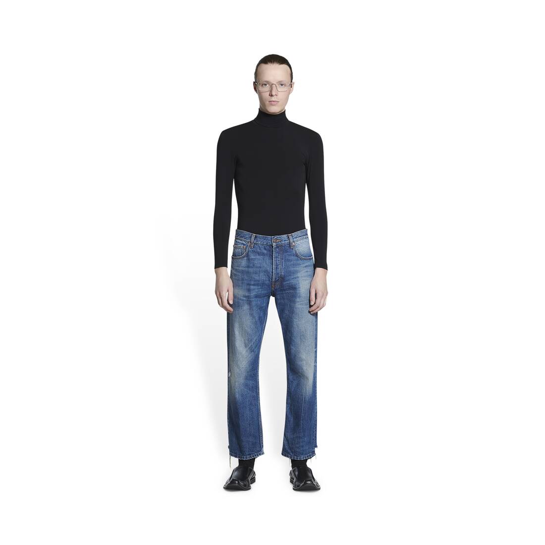 Shop the Balenciaga Jeans with Trackpants Attached Here