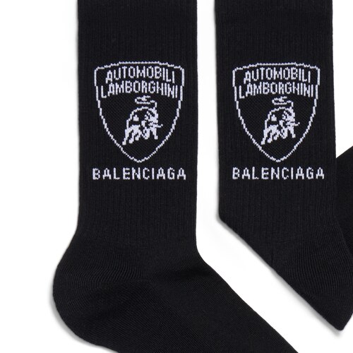 balenciaga i automobili lamborghini socks
