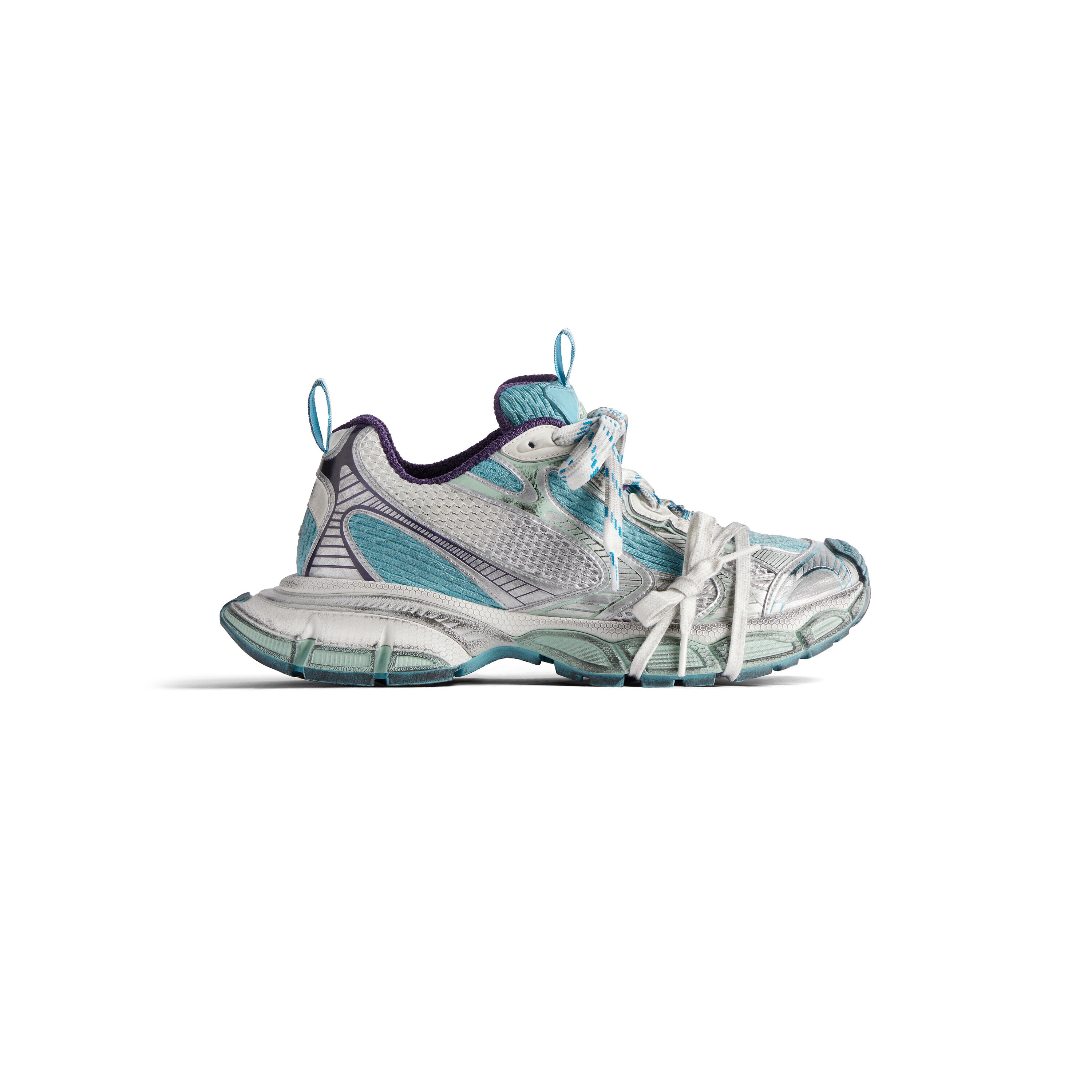 Women's 3xl Sneaker in Light Blue/white/purple | Balenciaga CA