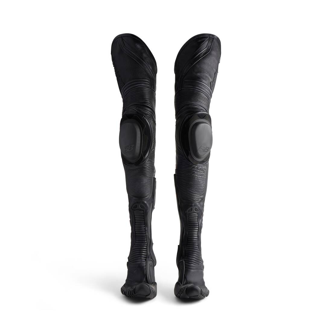 Balenciaga Biker over-the-knee boots - Black