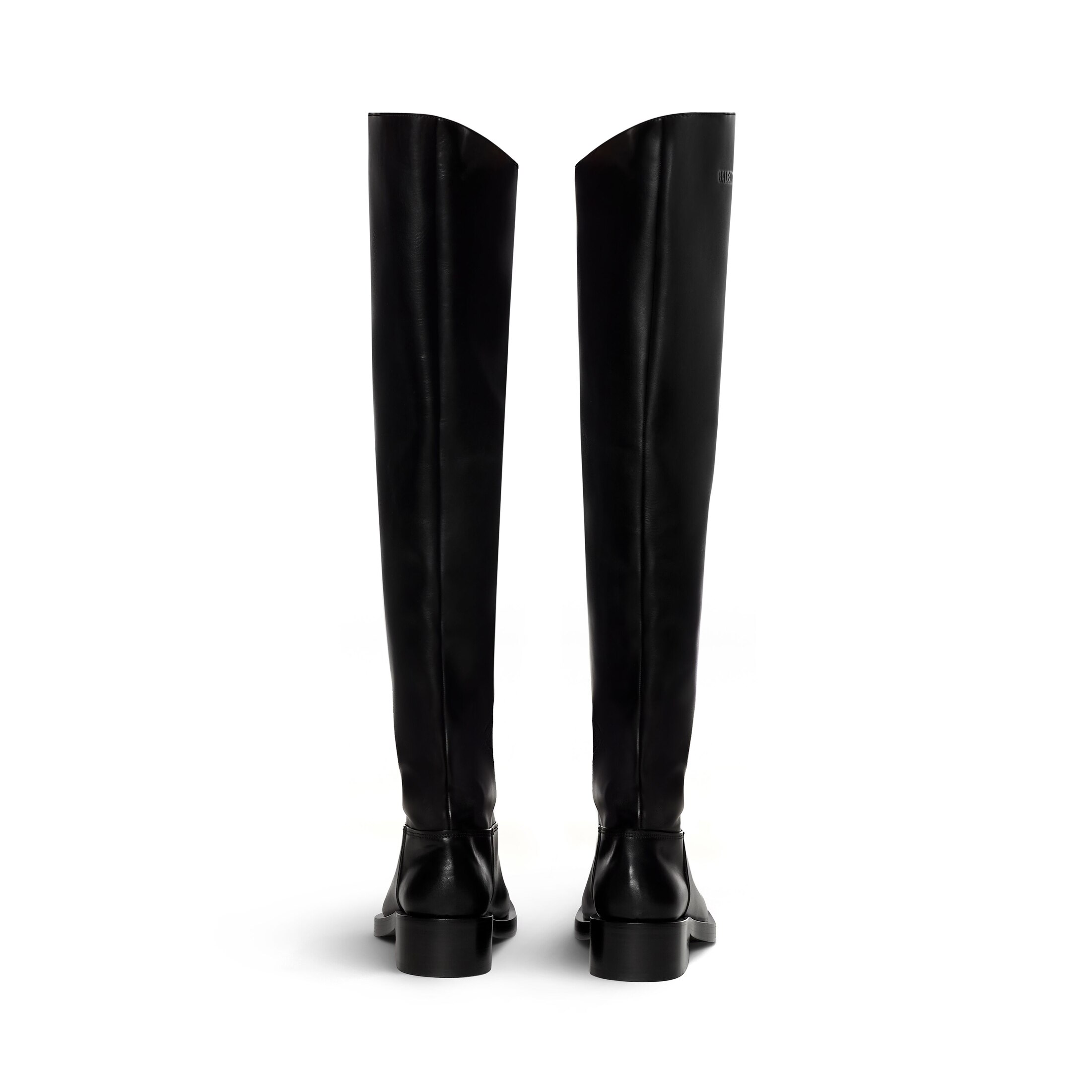 Men's Santiago Over-the-knee Boot in Black | Balenciaga US