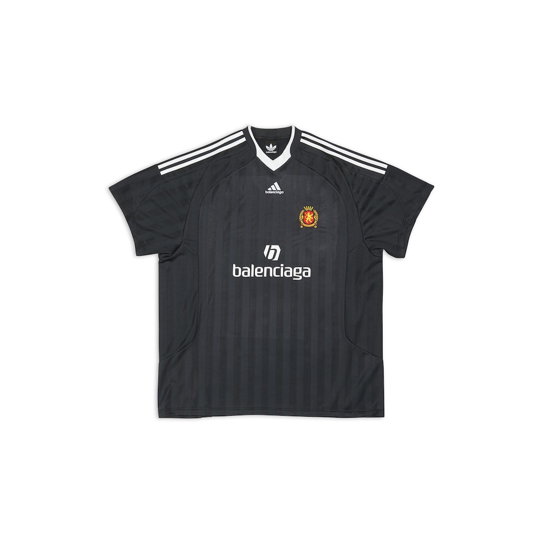 Balenciaga / Adidas Soccer T-shirt Oversized in Black