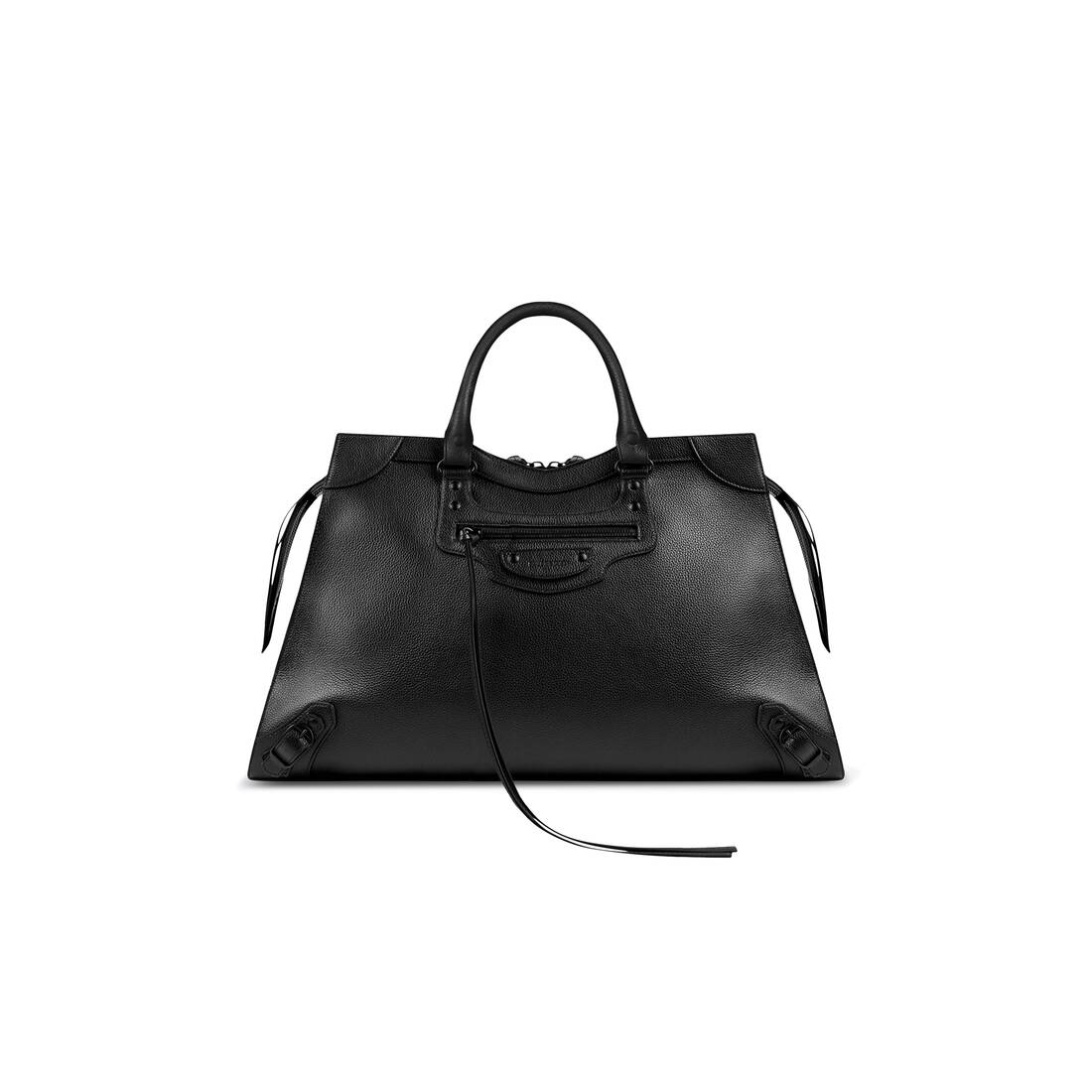 Neo Classic Large Leather Bag in Black - Balenciaga