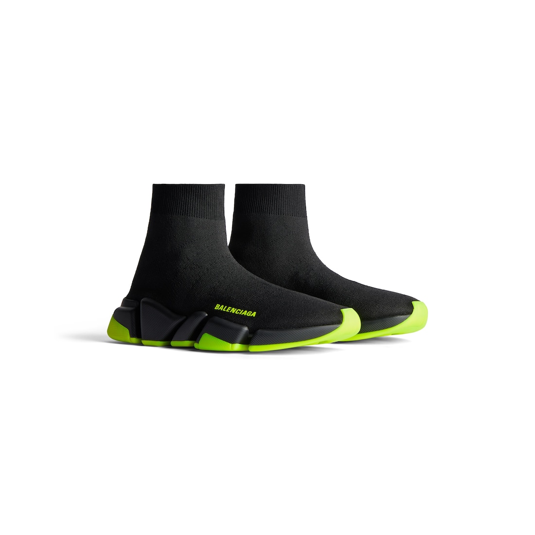 Balenciaga sock shoes lime green Outlet