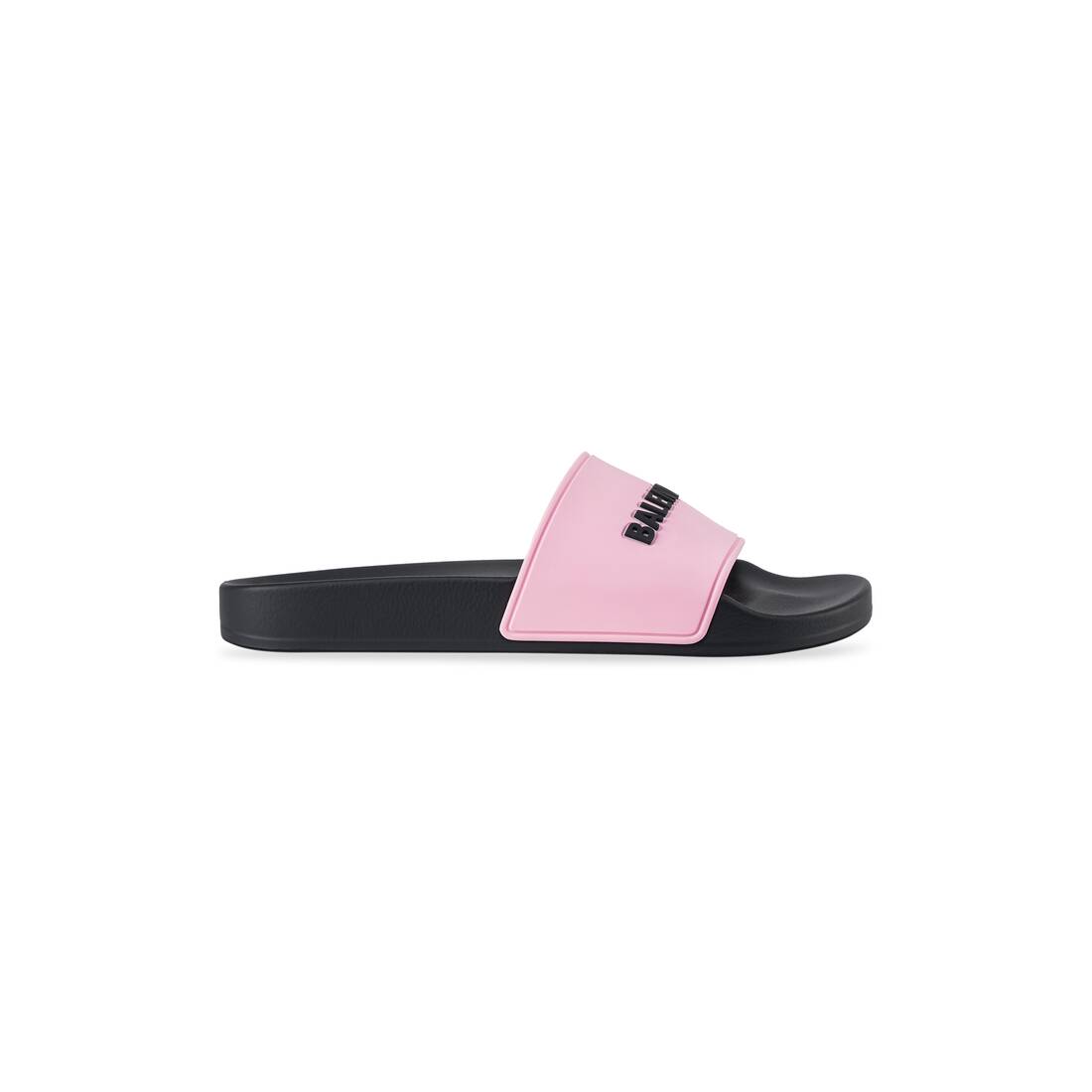 Balenciaga Womens Piscine Logo Rubber Pool Slides Pink US 37  7  eBay